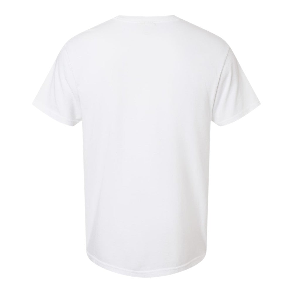 Comfort Colors 1717 white T-shirt rear view